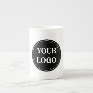 Caneca De Porcelana elegante, moderno, refinado e editável.