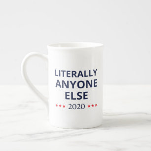 Caneca De Porcelana Eleições 2020, Anti-Trump - Anyone Else II