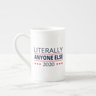 Caneca De Porcelana Eleições 2020, Anti-Trump - Anyone Else III
