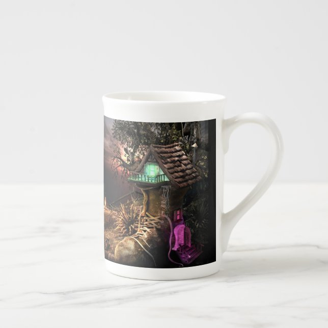 Caneca De Porcelana Elf House (Direita)