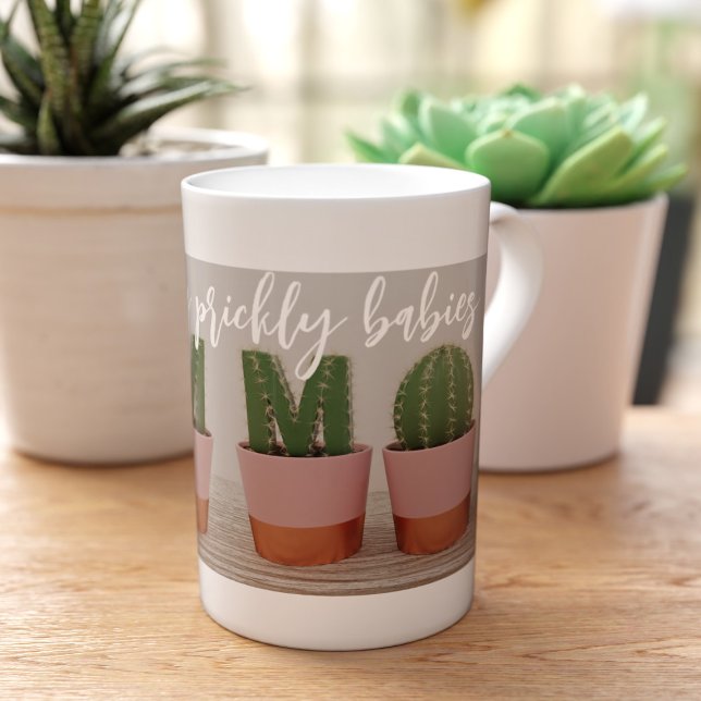 Caneca De Porcelana Engraçado Cactus Mãe Cita Fábrica De Ventilação Os (If you love your plants like they're your children, then this is the mug for you)