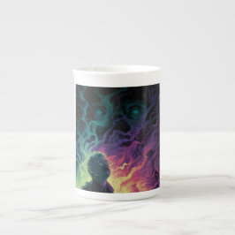 Caneca De Porcelana Entidade de Fumaça