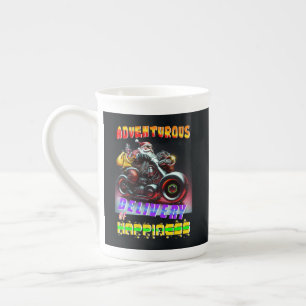 Caneca De Porcelana Entrega Aventurada Da Felicidade