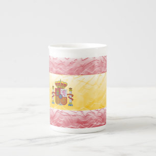 Caneca De Porcelana Espanha