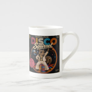 Caneca De Porcelana Esquilo Disco