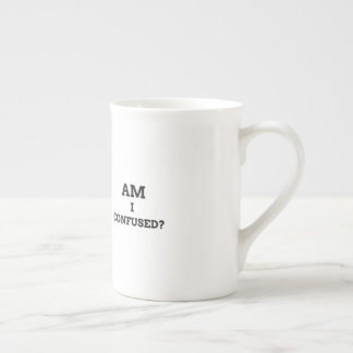 Caneca De Porcelana Estou confuso