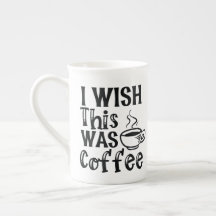 "Eu Desejava Que Isso Fosse Café" - Tipografia Irô