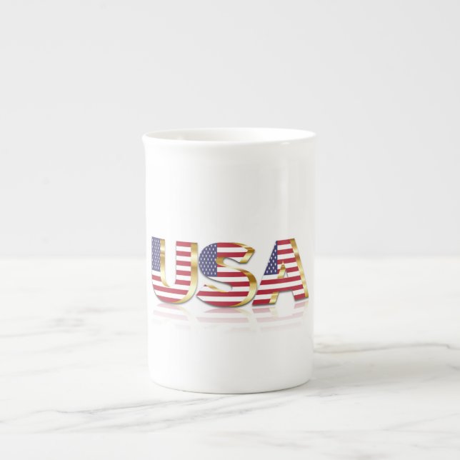 CANECA DE PORCELANA EUA (Frente)