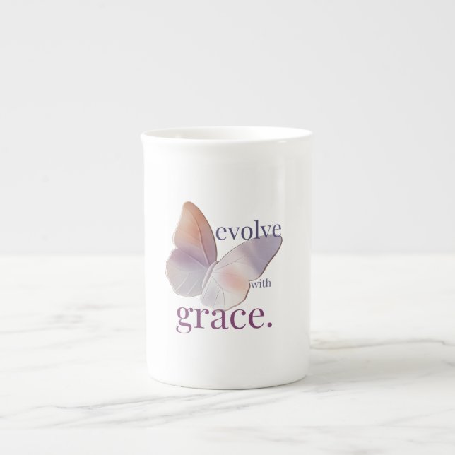Caneca De Porcelana Evoluir com Grace Themed Mug (Frente)