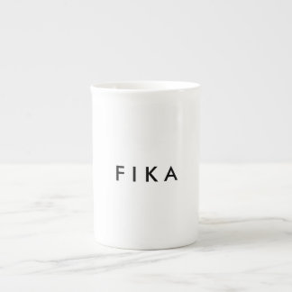 Caneca De Porcelana F I K A Bone China Mug