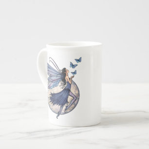 Caneca De Porcelana Fada Azul-Noite