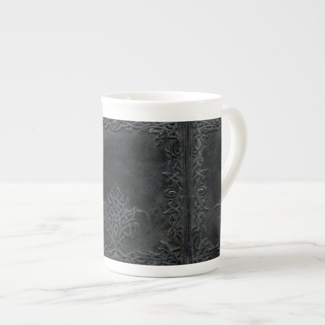Caneca De Porcelana Falln Dark Tribal (Frente Esquerda)