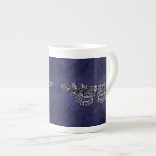 Caneca De Porcelana Falln Deathshead Moth