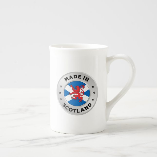Caneca De Porcelana Feito Na Escócia (Direita)