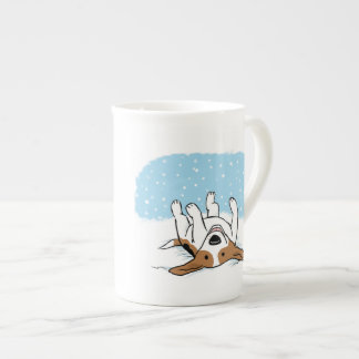 Caneca De Porcelana Feliz Beagle, aproveitando o feriado da Festa de N