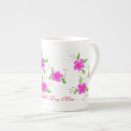 Caneca De Porcelana Feliz dia de as mães Osso China Mug