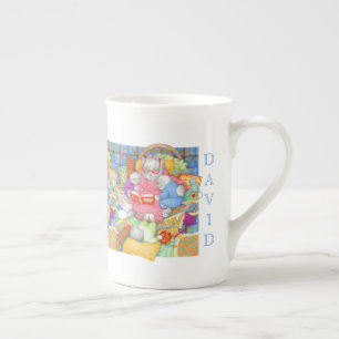 Caneca de Porcelana Fina Conto da Hora de Dormir