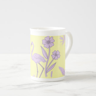 Caneca De Porcelana Flamingo Fine Porcelain Mug Amarelo