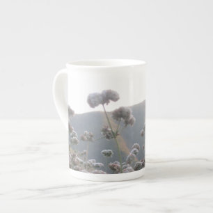 Caneca De Porcelana Flor de Bucktrigo na Califórnia