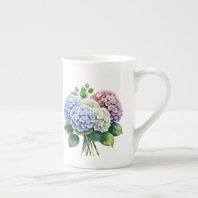 Caneca De Porcelana Floral  (Direita)