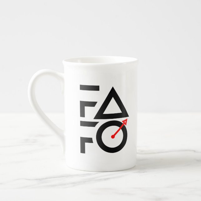 Caneca De Porcelana Foda-se e Descubra (Esquerda)