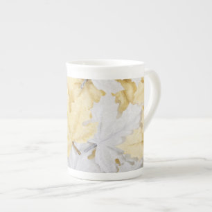 Caneca De Porcelana Folhas de outono