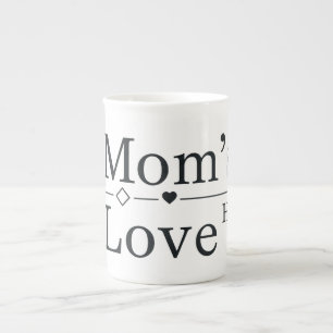 Caneca De Porcelana Fórmula de Amor da Mãe