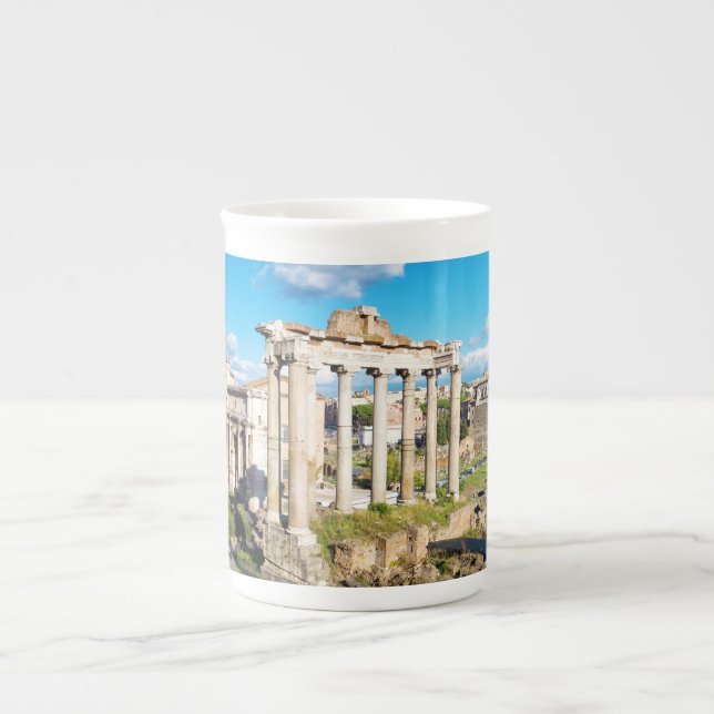 Caneca De Porcelana Fórum Romano (Frente)