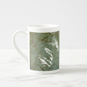 Caneca De Porcelana Foto da Natureza do Rochedo Coberto por Água
