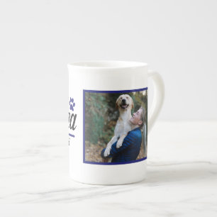Caneca De Porcelana Foto de animal personalizada para a Mamãe
