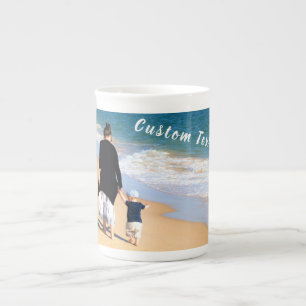 Caneca De Porcelana Foto e texto personalizados - seu próprio Design 