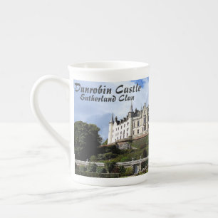 Caneca De Porcelana Foto histórica do Castelo Dunrobin do Clã Suther