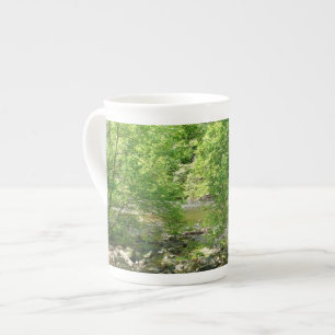 Caneca De Porcelana Fotografia da Natureza do Rio Patapsco Maryland