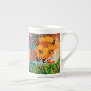 Caneca De Porcelana Foxy