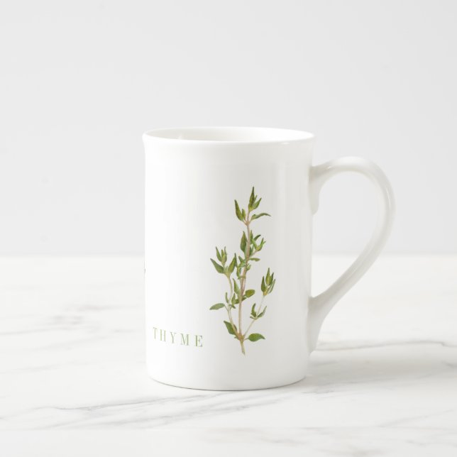 Caneca De Porcelana FRESCO THYME Bone China Mug (Direita)