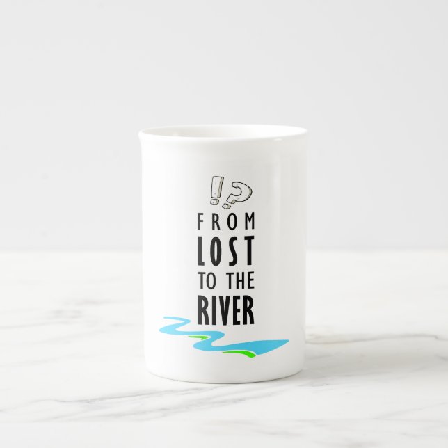 Caneca De Porcelana From lost to the river (Frente)