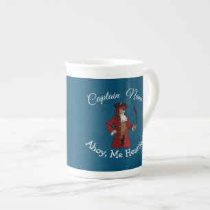 Caneca De Porcelana Garoto Pirata Náutico