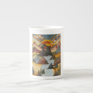 Caneca De Porcelana Garrafa de Água High Country