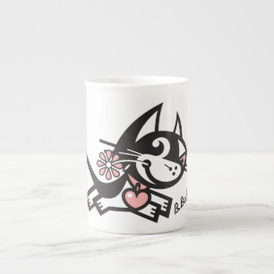 CANECA DE PORCELANA GATINHO MÁXIMO