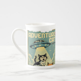 Caneca De Porcelana Gatos engraçados livro de história em quadrinhos a