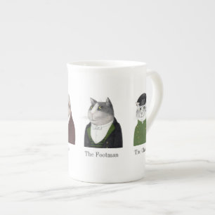 Caneca de Porcelana Gatos Machos + Texto