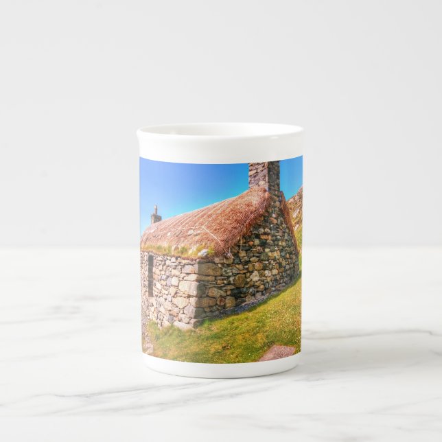 Caneca De Porcelana Gearrannan, Ilha de Lewis (Frente)