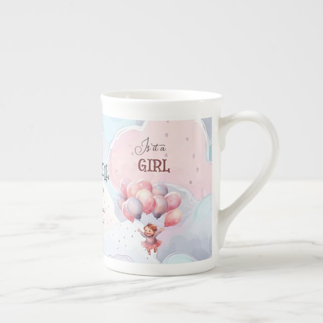 Caneca De Porcelana Gênero do bebê Especialidade de revelação (Direita)