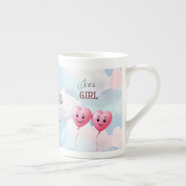 Caneca De Porcelana Gênero do bebê Especialidade de revelação (Direita)