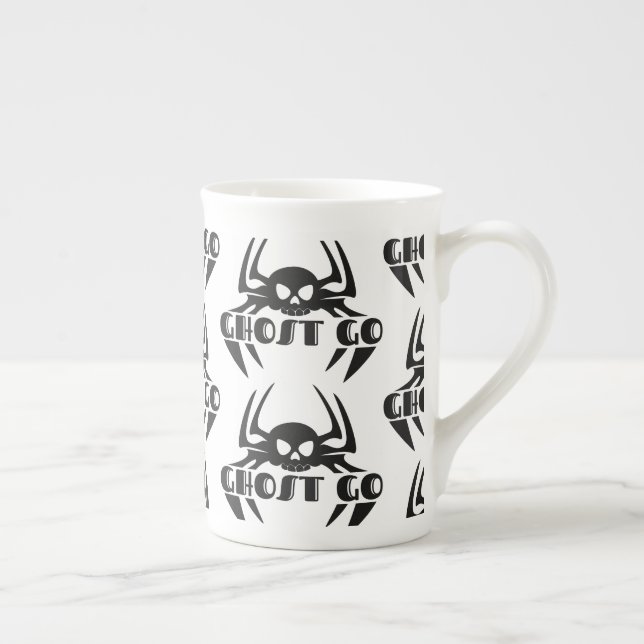 Caneca De Porcelana Ghost Go Spooky Season (Direita)