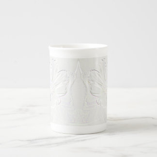 Caneca De Porcelana Giz Branco