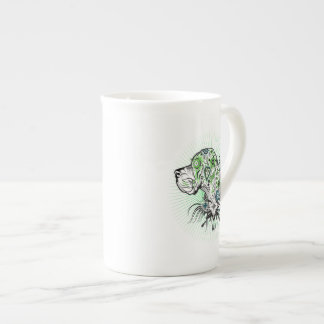 Caneca De Porcelana Grande Danés retrato inspirado no México