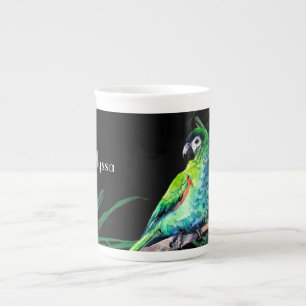 Caneca De Porcelana Hahn's Macaw