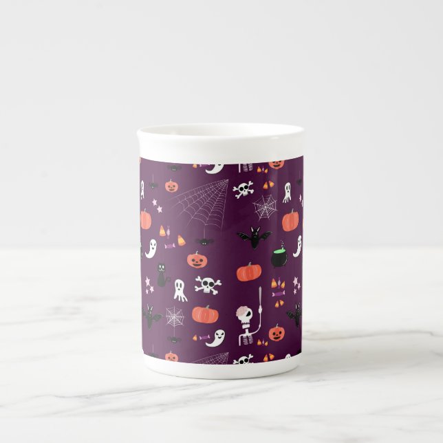 Caneca De Porcelana Halloween (Frente)