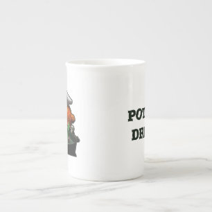 Caneca De Porcelana Halloween do Chef de Abóbora - Temas Brew das Brux